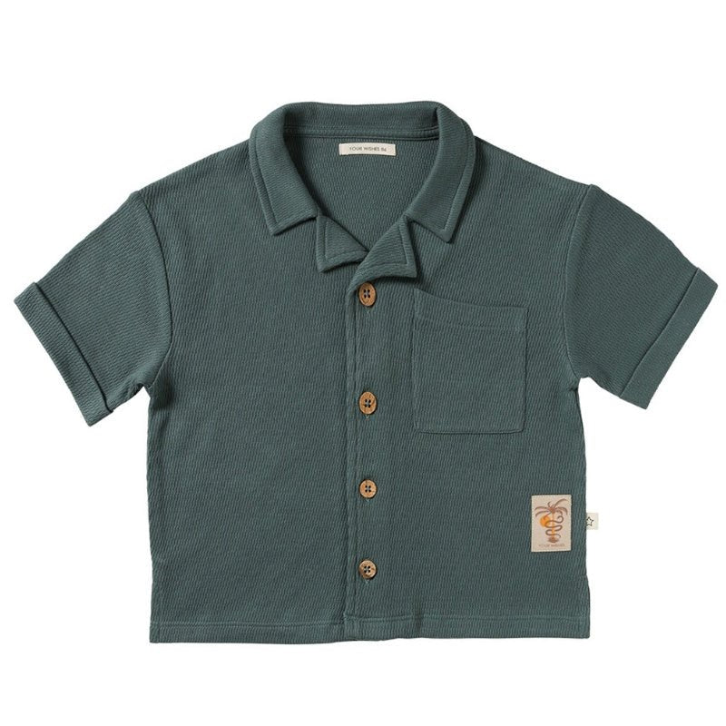 Groene polo Pim - Capuchon Fashion