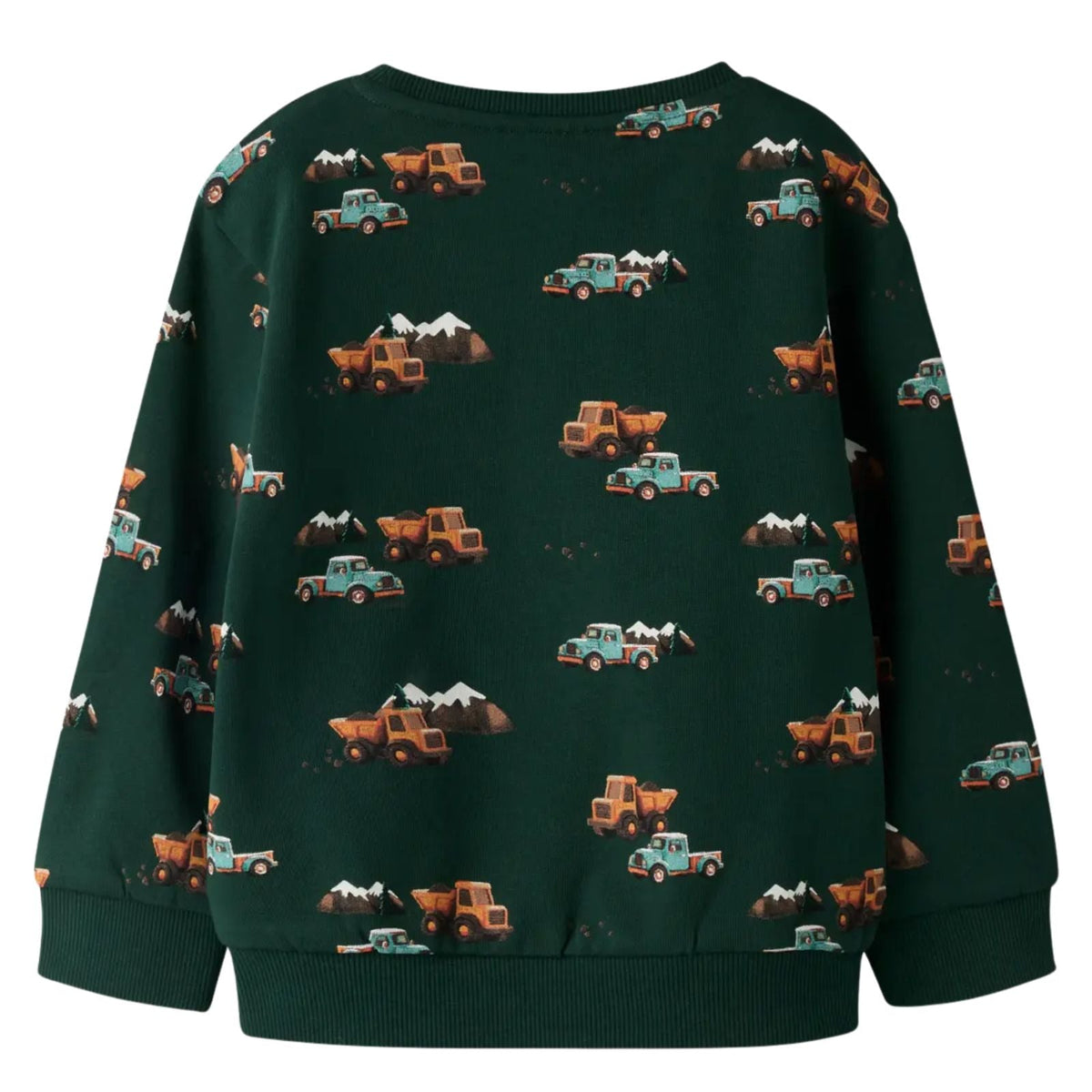 Groene regular fit sweater Onikian - Capuchon Fashion