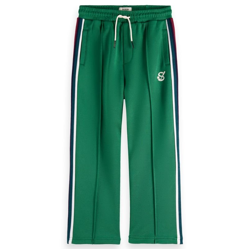 Groene straight fit jogger - Capuchon Fashion