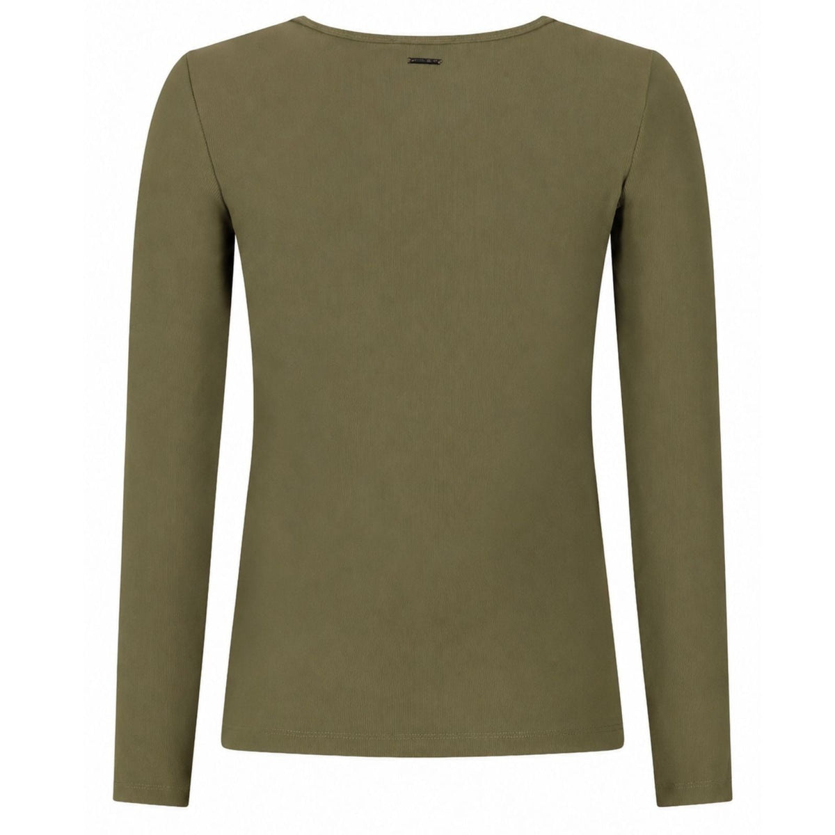 Groene tech travel longsleeve June - Capuchon Fashion