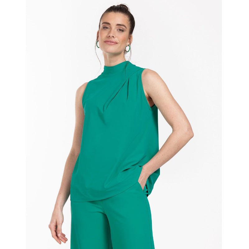Groene top Brooke - Capuchon Fashion