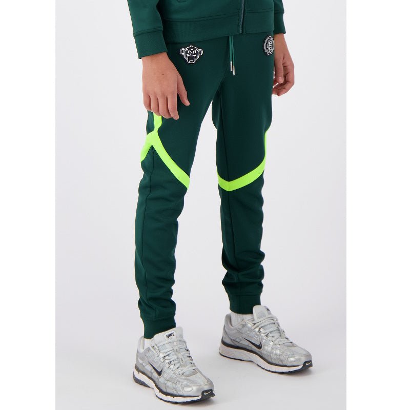 Groene trackpant Compound - Capuchon Fashion