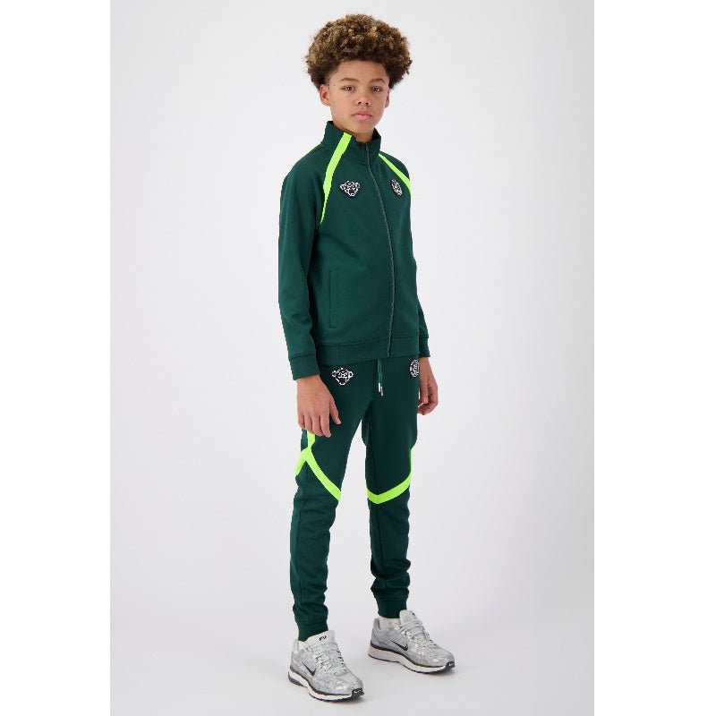 Groene trackpant Compound - Capuchon Fashion