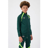 Groene tracktop Compound - Capuchon Fashion