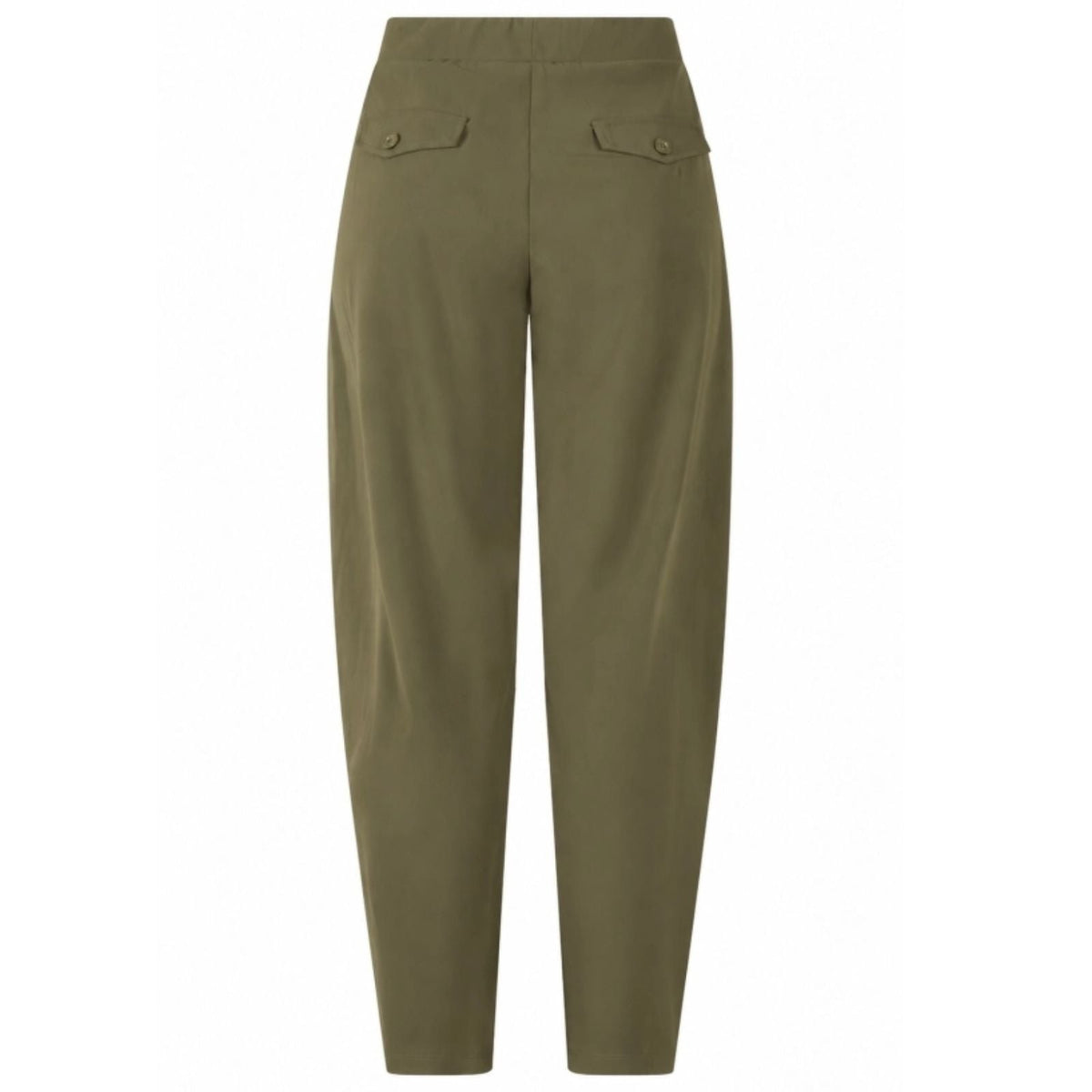 Groene travel barrel fit broek Sascha - Capuchon Fashion