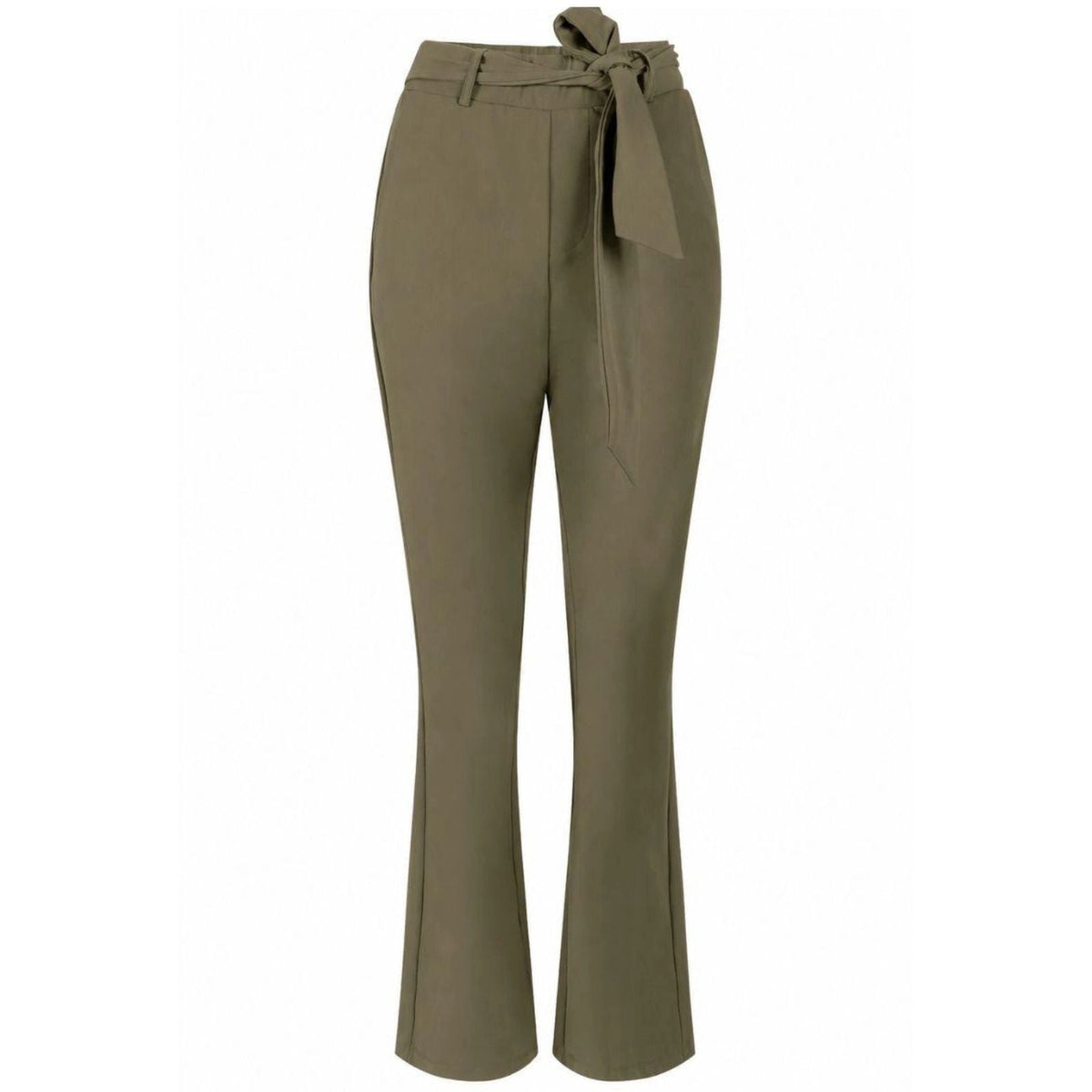 Groene travel flair broek Belle - Capuchon Fashion