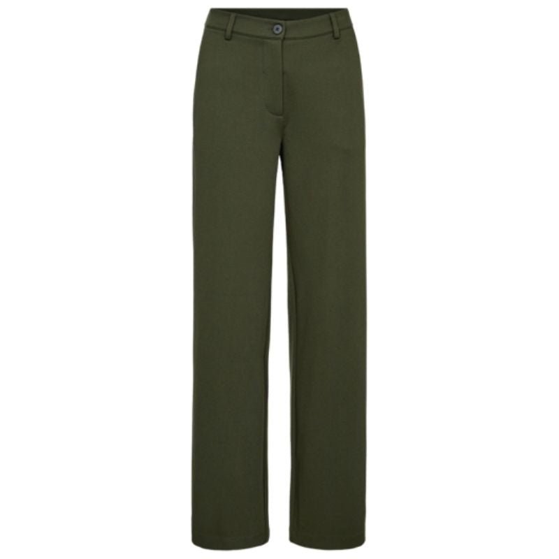 Groene wide leg pantalon Nanni - Capuchon Fashion