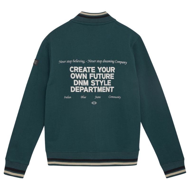 Groenee bomberjacket IBJ - Capuchon Fashion