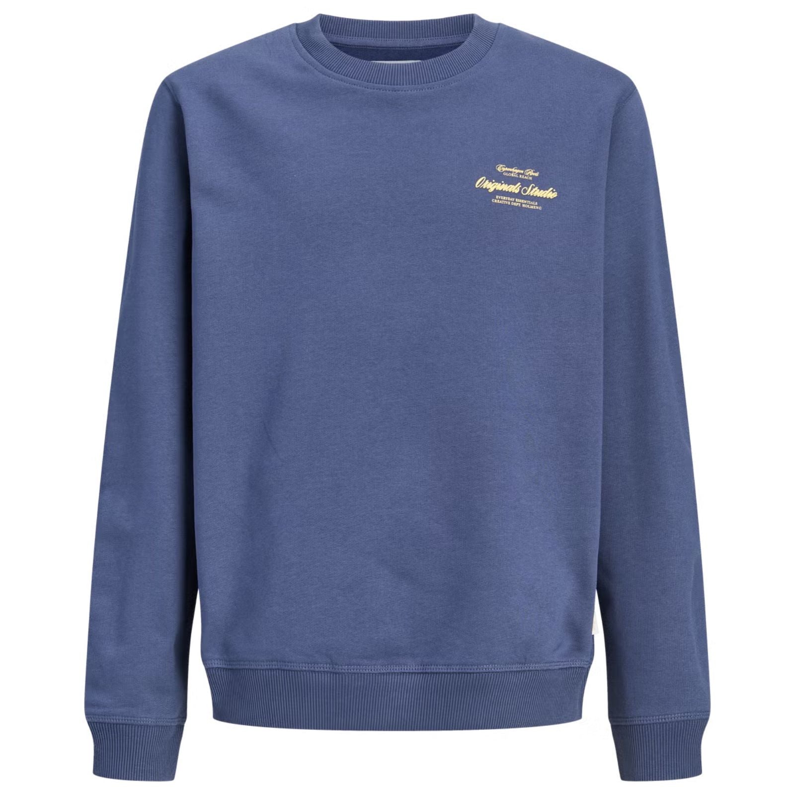 Crown Blue sweater Norrebro Typo Back