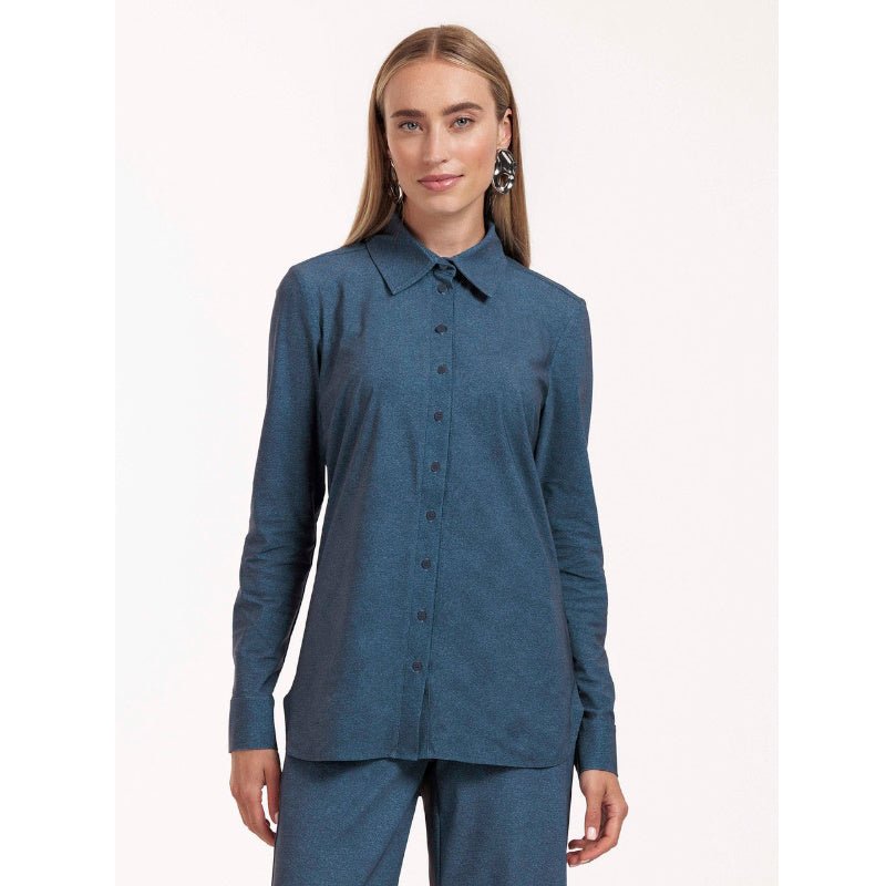 Jeans blouse Poppy denim - Capuchon Fashion