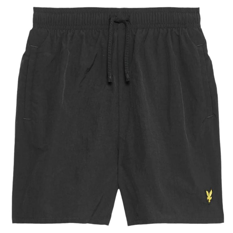 Jet Black Plain Swim short - Capuchon Fashion