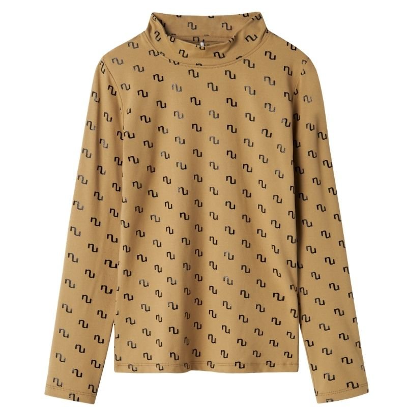 Khaki longsleeve Nikanel - Capuchon Fashion