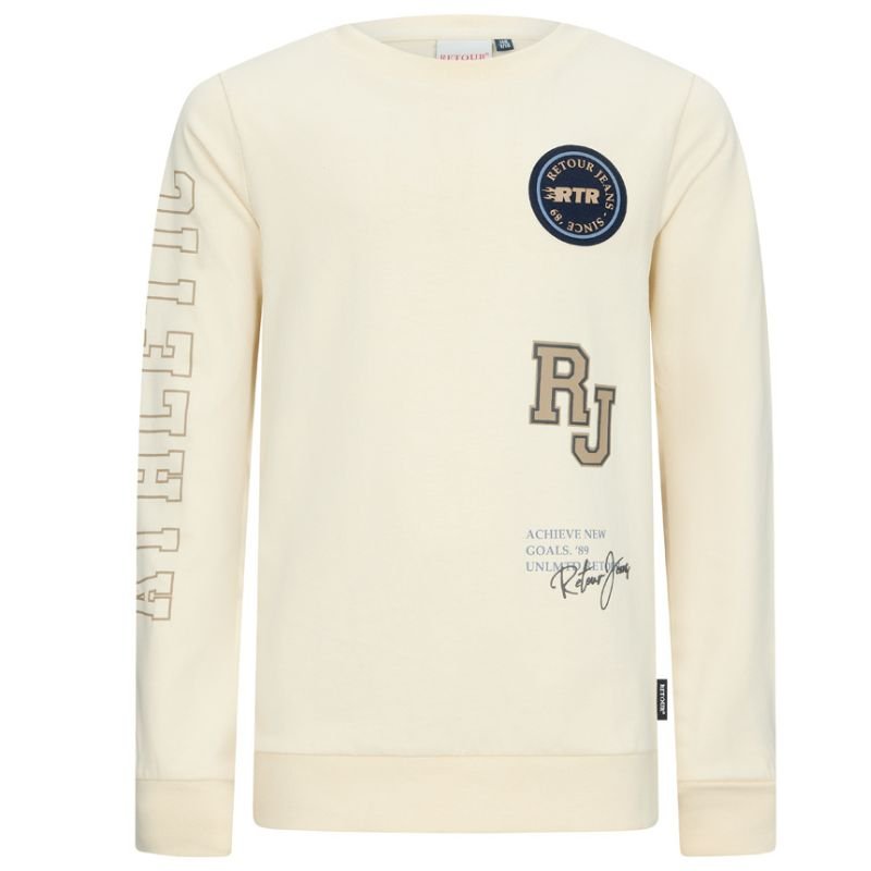 Kit longsleeve met patches Kenji - Capuchon Fashion