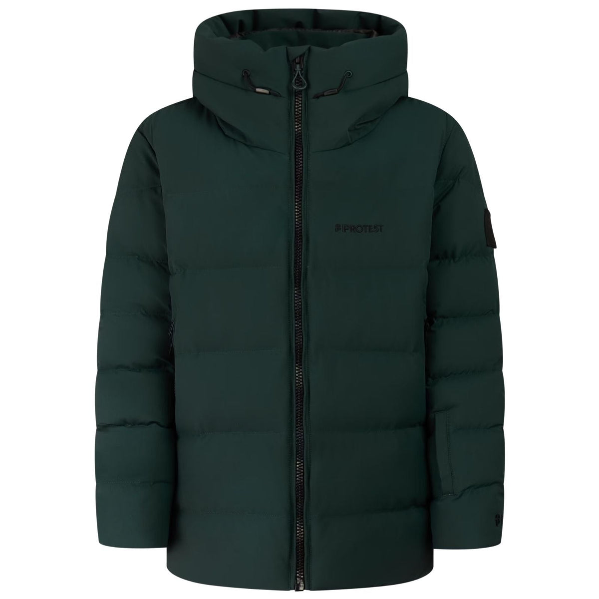 Kombu Green winter snowjacket Wooky - Capuchon Fashion