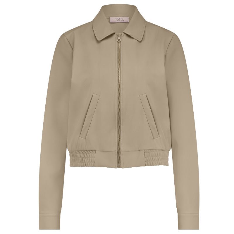 Latte jacket Kelsi bonded - Capuchon Fashion