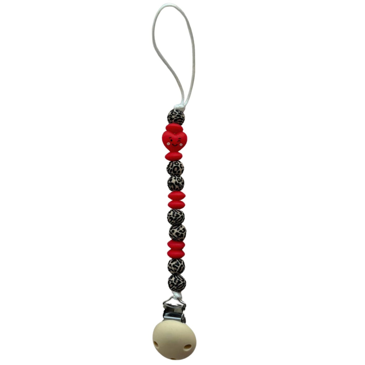 Leopard clip silicone Sweet Heart - Capuchon Fashion