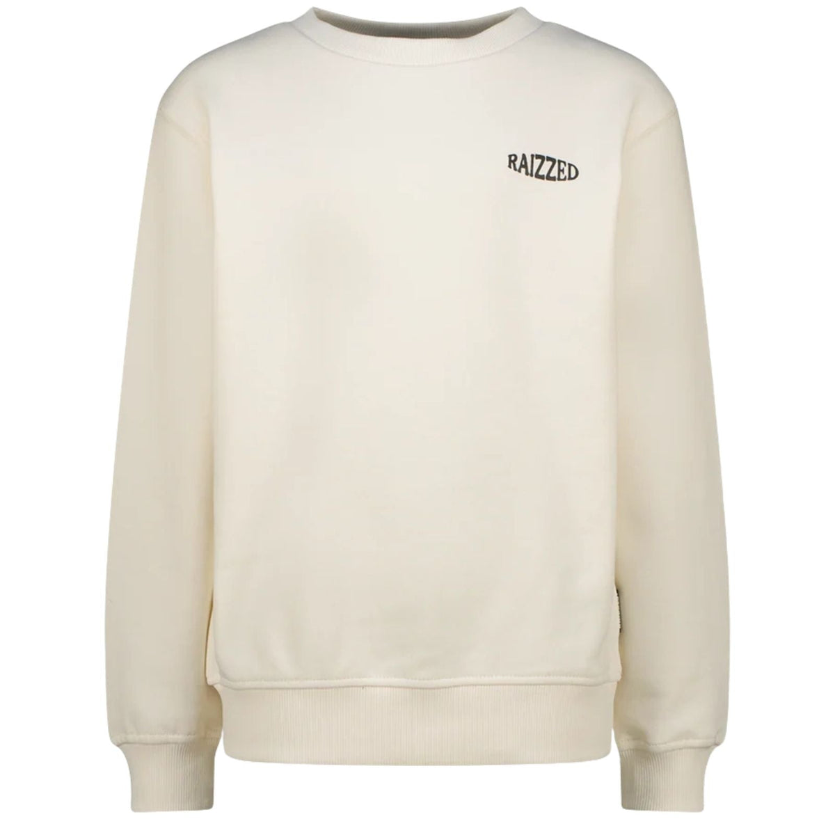 Lichtbeige backprint sweater Sobill - Capuchon Fashion