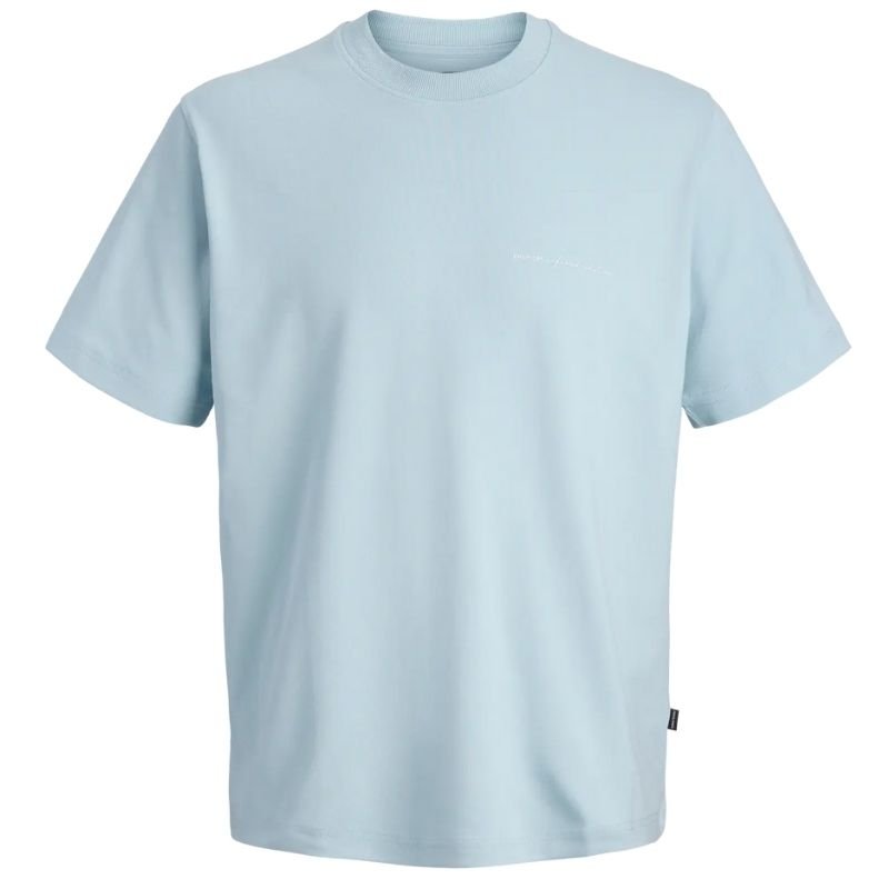 Lichtblauw relaxed fit t-shirt Blaowen - Capuchon Fashion