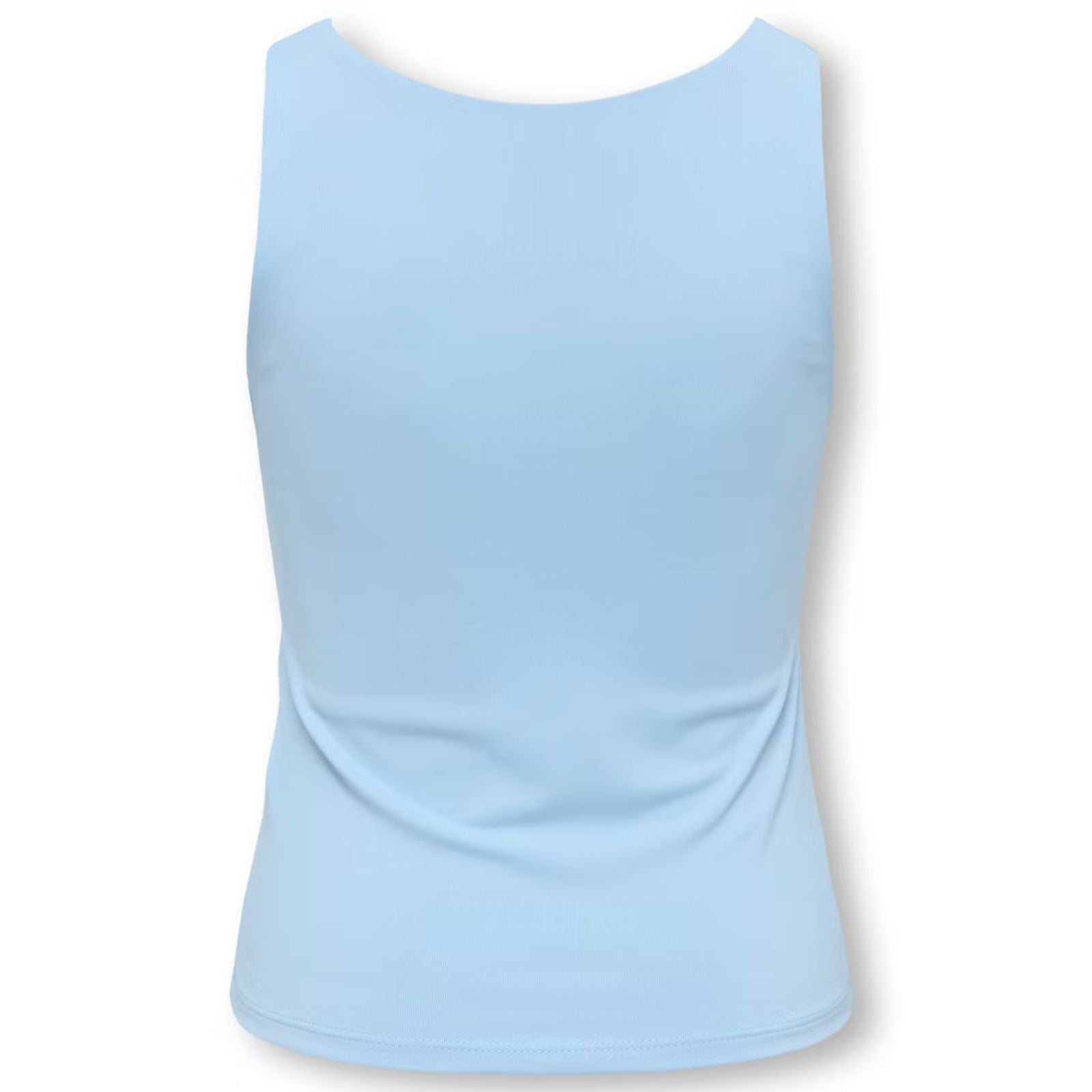 Lichtblauwe 2-ways mouwloze top Gea - Capuchon Fashion