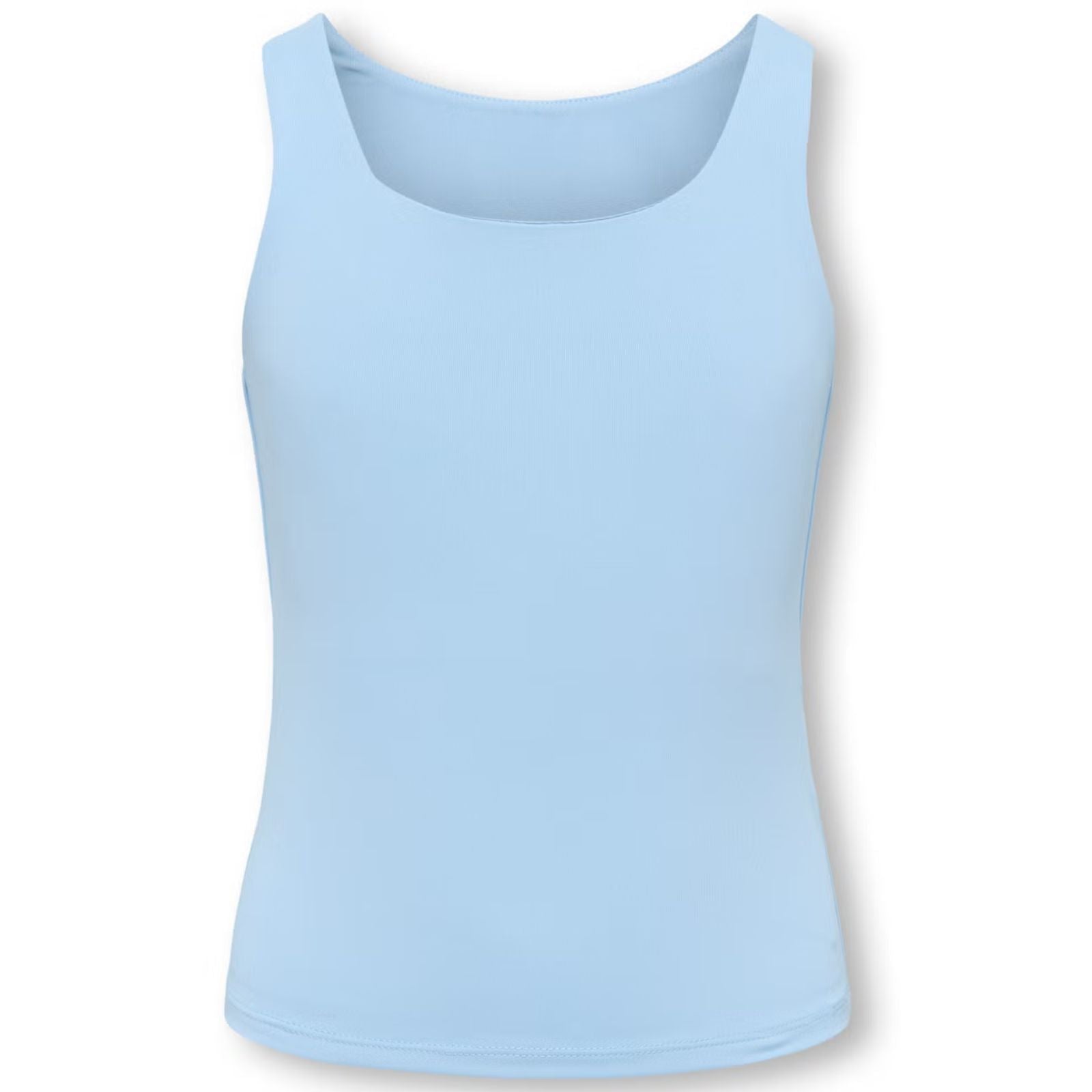 Lichtblauwe 2-ways mouwloze top Gea - Capuchon Fashion