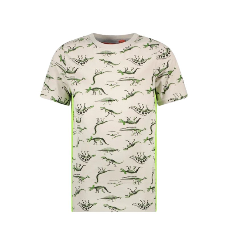 Lichtgrijs t-shirt Thijs - Capuchon Fashion