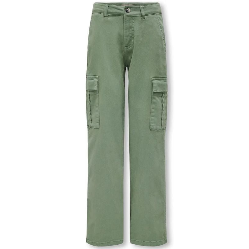 Lichtgroene cargo broek Yarrow - Capuchon Fashion