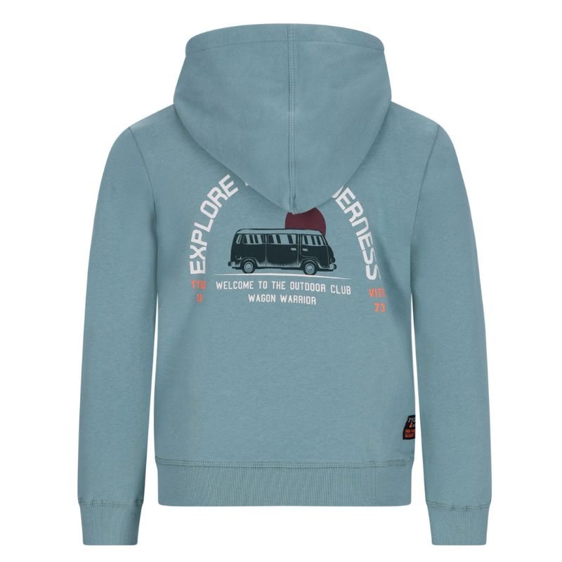 Lichtgroene hoodie Hank - Capuchon Fashion