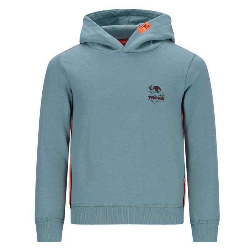 Lichtgroene hoodie Hank - Capuchon Fashion