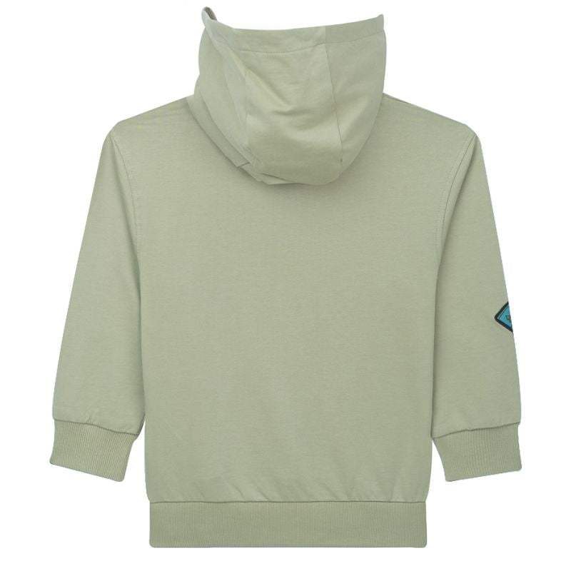 Lichtgroene hoodie Muller - Capuchon Fashion