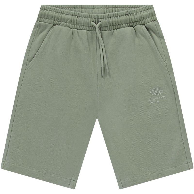 Lichtgroene jogging short Arby - Capuchon Fashion