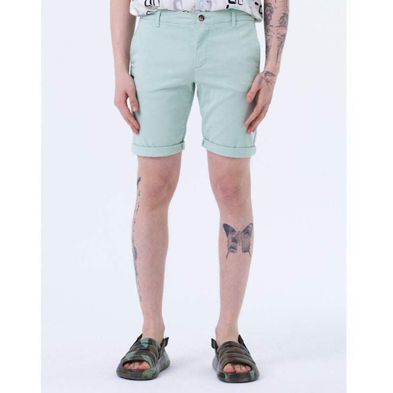 Lichtgroene short Hector - Capuchon Fashion