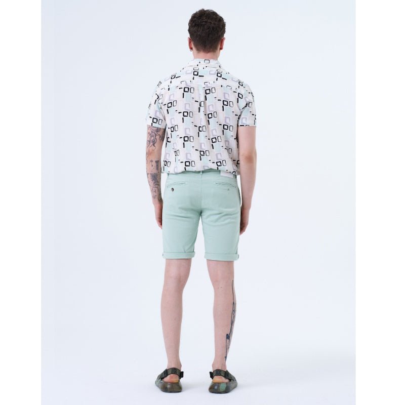 Lichtgroene short Hector - Capuchon Fashion