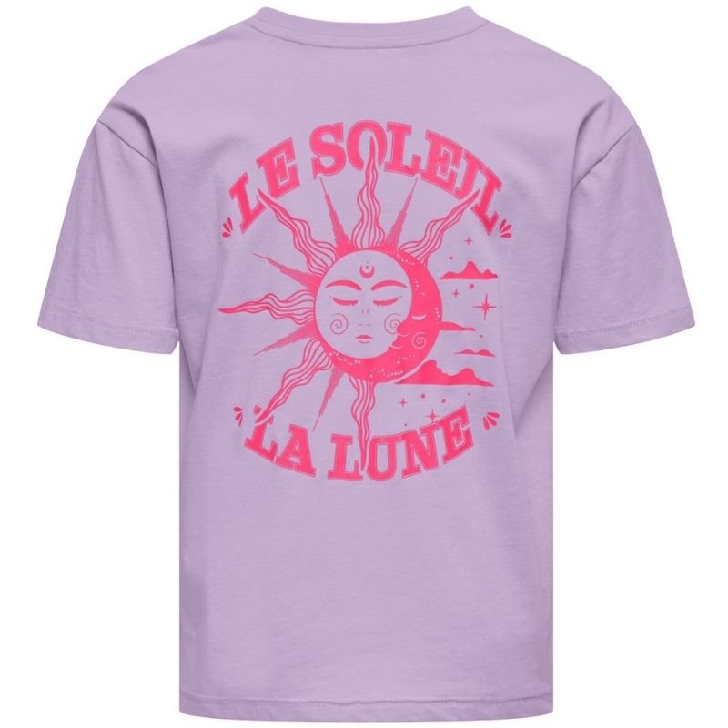 Lichtpaars t-shirt Ruth Solei Life - Capuchon Fashion