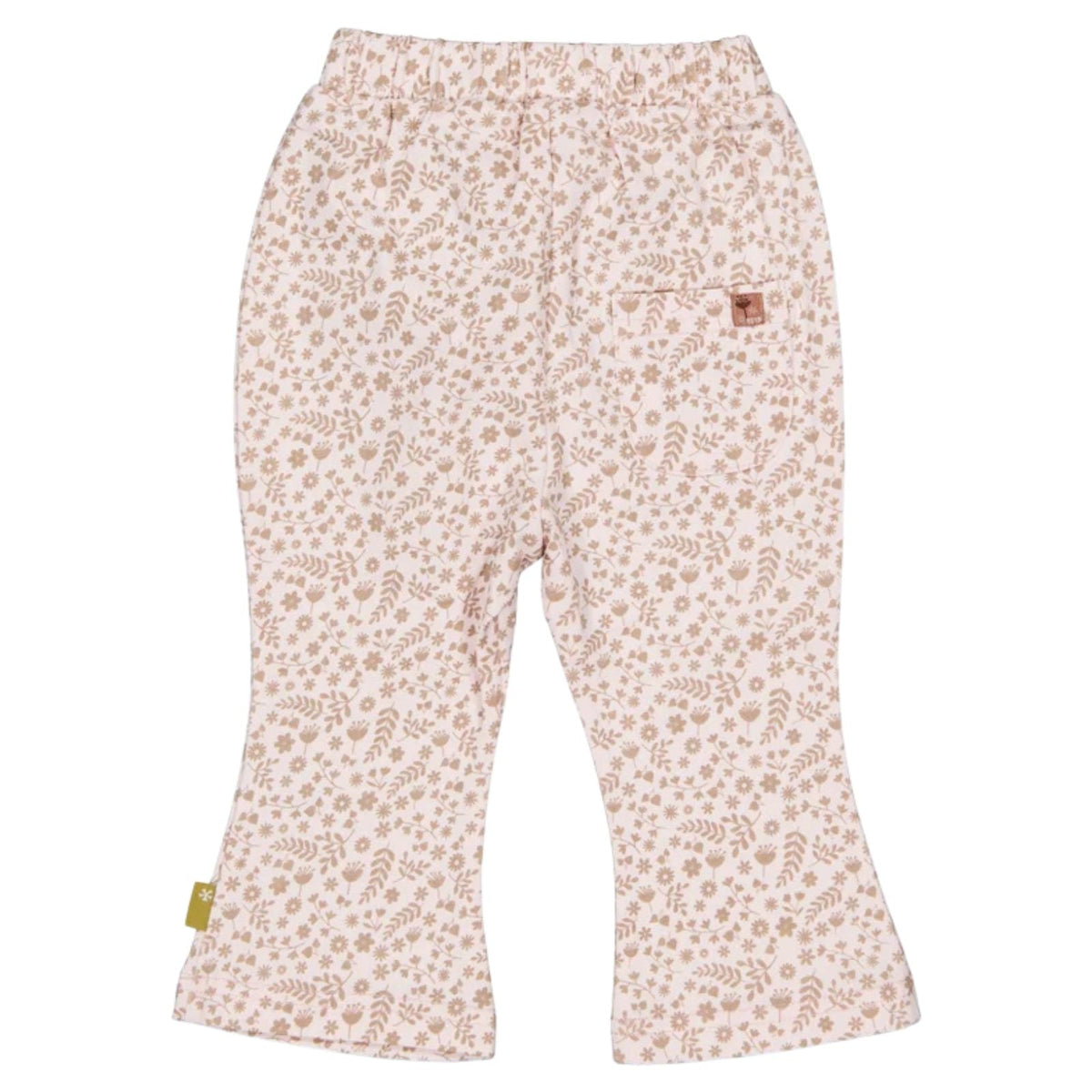 Lichtroze geprint broekje Aafje - Capuchon Fashion