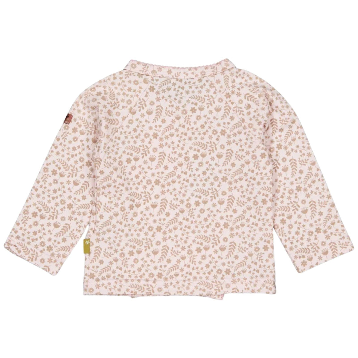 Lichtroze geprint shirtje Aagje - Capuchon Fashion