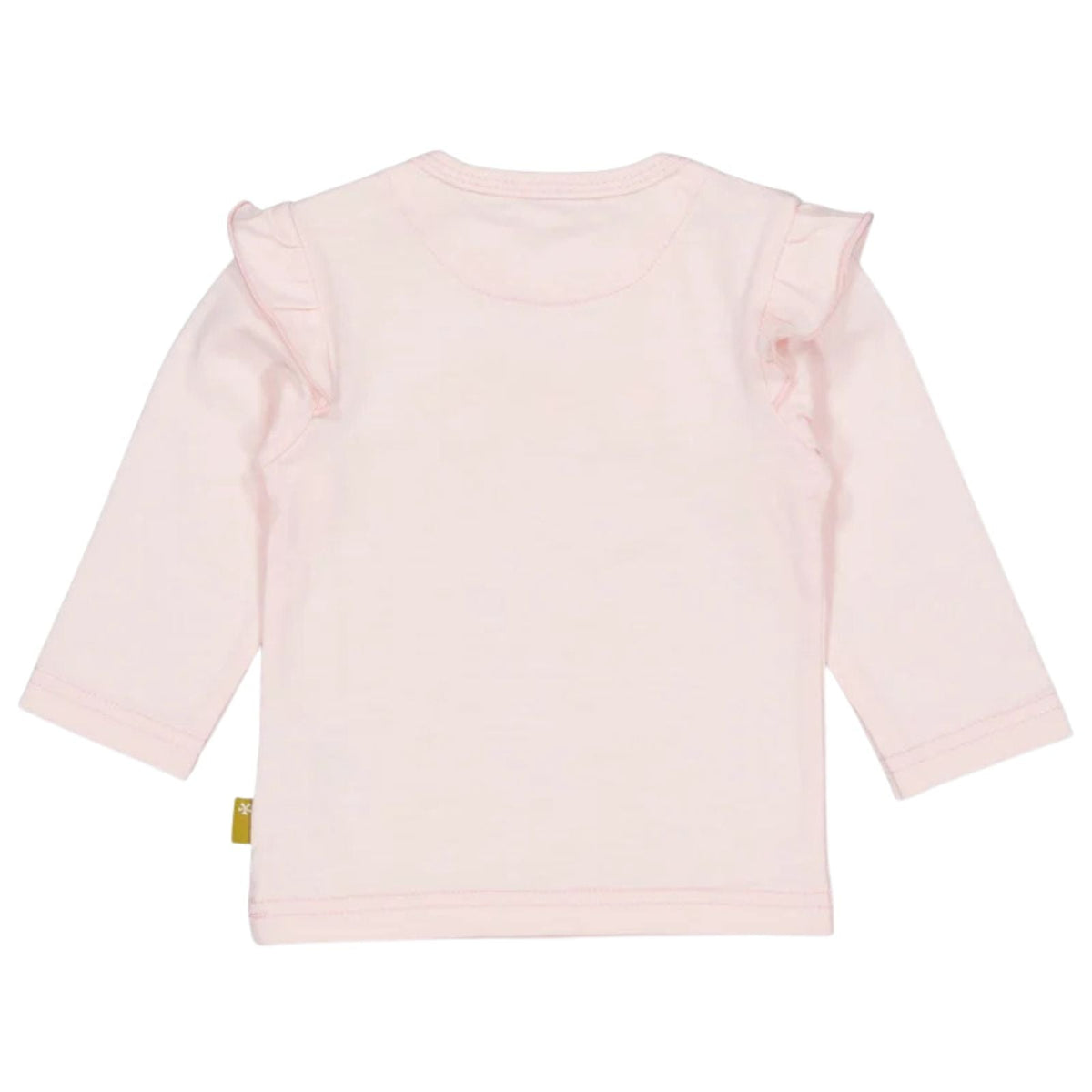Lichtroze ruches longsleeve Alida - Capuchon Fashion