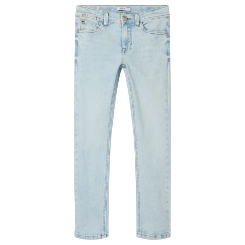 Light Blue Bleached Denim jeans Pete - Capuchon Fashion