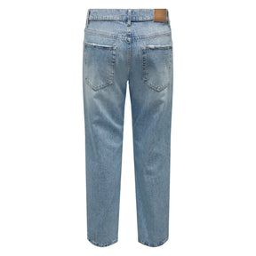 Light Blue Denim jeans Edge - Capuchon Fashion