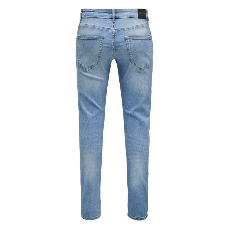 Light Blue Denim jeans Loom - Capuchon Fashion