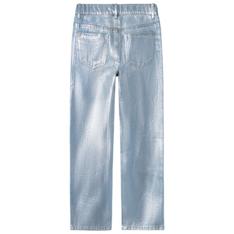 Light Blue Denim jeans Rose - Capuchon Fashion