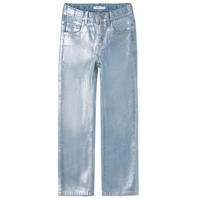 Light Blue Denim jeans Rose - Capuchon Fashion