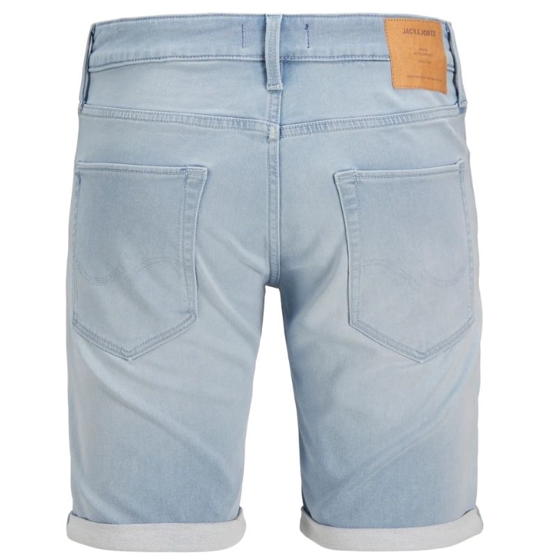 Light Blue Denim regular fit short Rick Icon - Capuchon Fashion