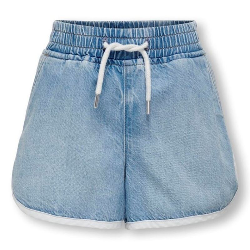 Light Blue Denim short Pierce - Capuchon Fashion