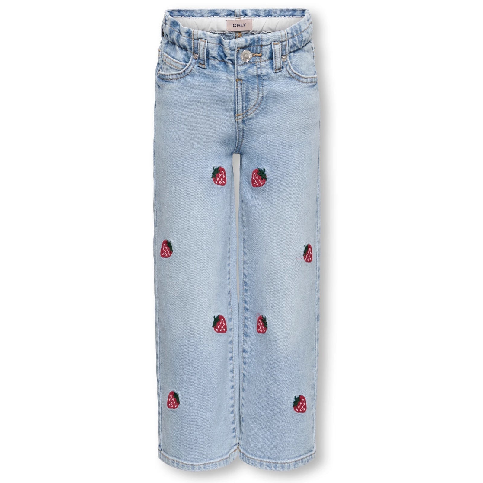 Light Blue Denim straight fit jeans Luna Berry - Capuchon Fashion