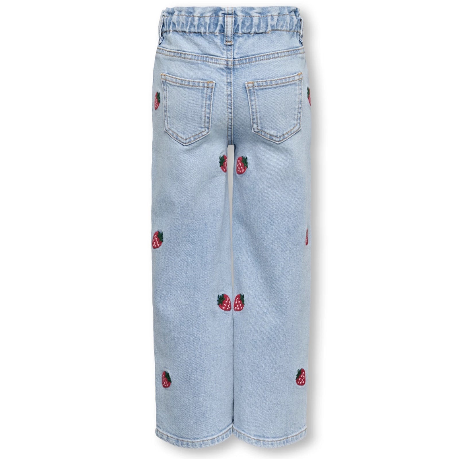 Light Blue Denim straight fit jeans Luna Berry - Capuchon Fashion