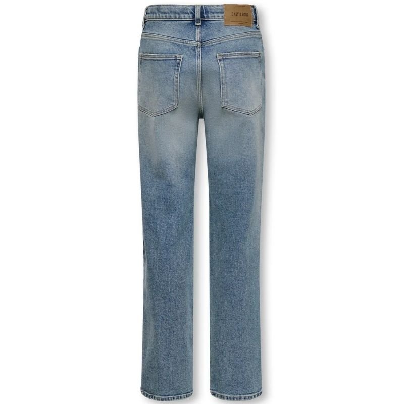 Light Blue Denim straight jeans Edge 2785 - Capuchon Fashion