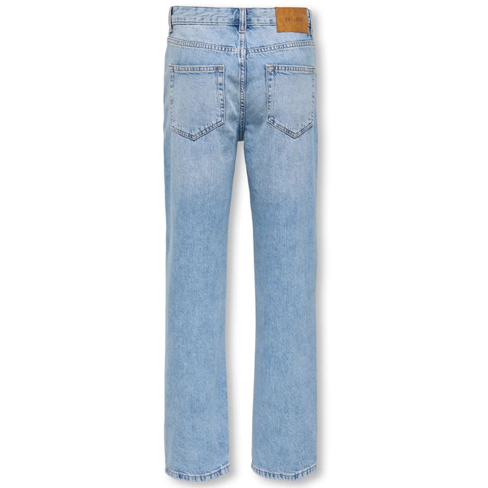 Light Blue Denim straight jeans Edge 2785 - Capuchon Fashion