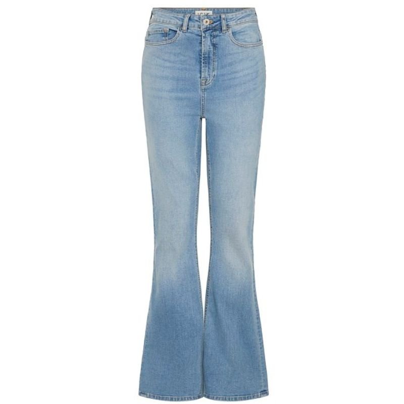 Light Blue high waist flared jeans Wiggy - Capuchon Fashion