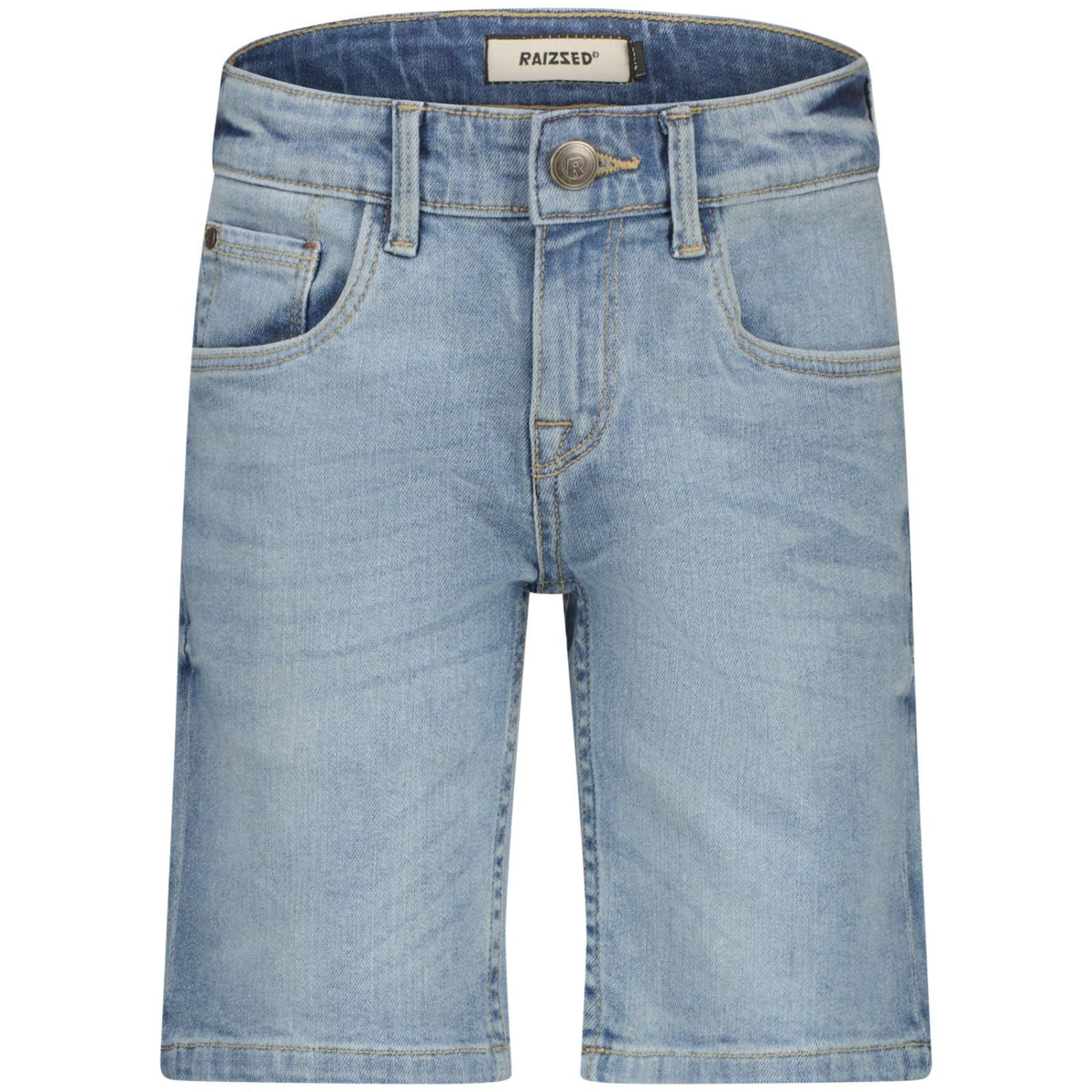 Light Blue Stone denim short Oregon - Capuchon Fashion
