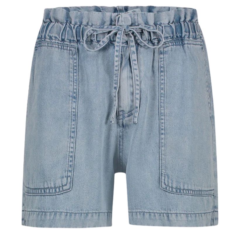 Light Blue Tencel short Will - Capuchon Fashion